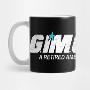 Distressed G I'm Old funny military retirement pun Mug